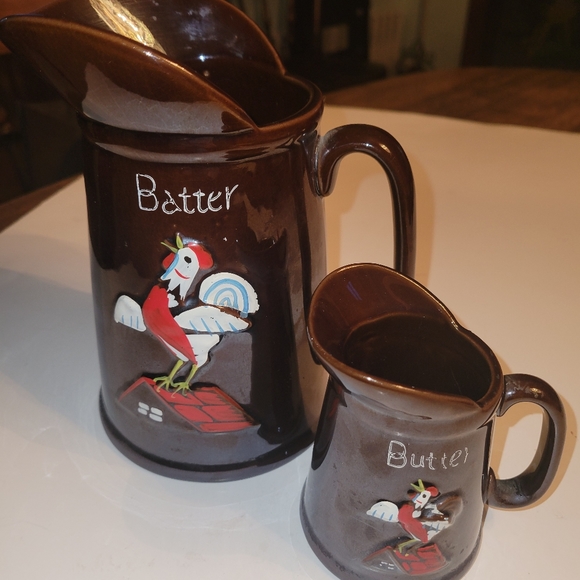 VINTAGE RED CLAY PITCHER - Picture 3 of 6